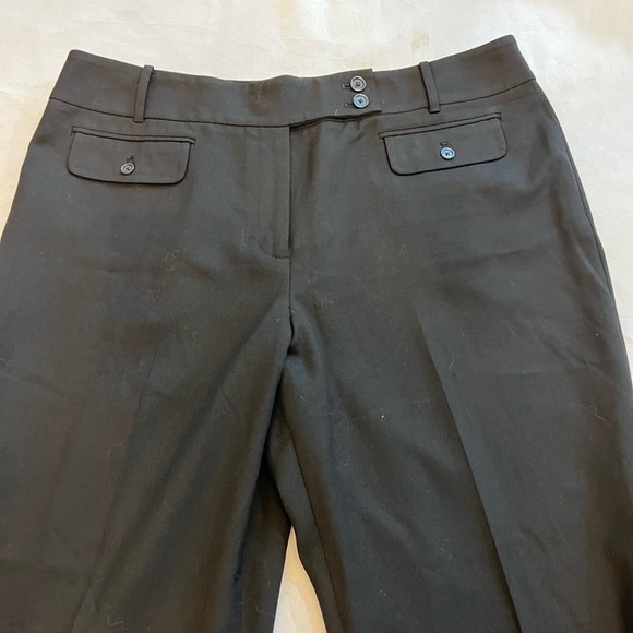ANN TAYLOR Women’s Cropped Trouser Pants, Size 12, 24” Inseam. - Picture 2 of 5